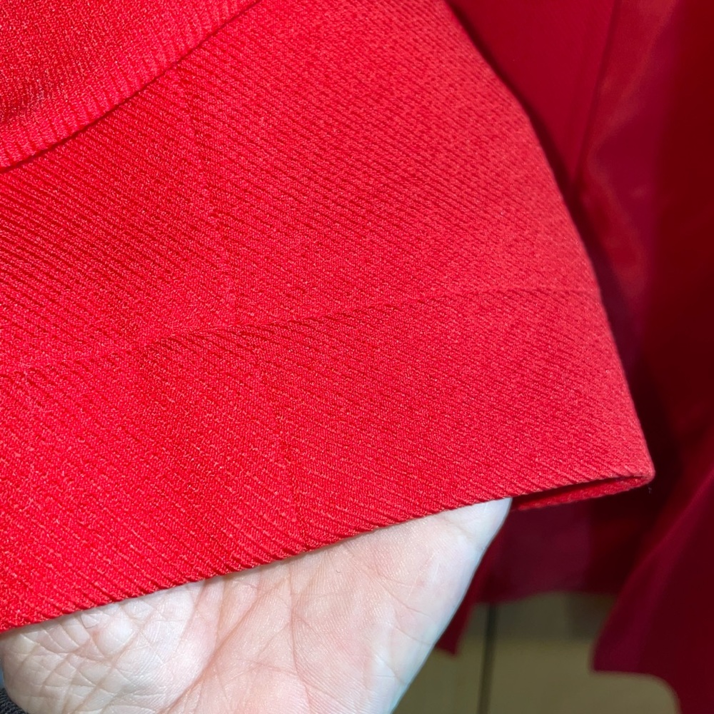 NEW! AK red car coat - Picture 7 of 8